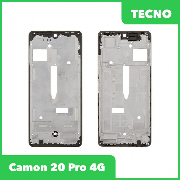 Рамка дисплея для Tecno Camon 20 Pro 4G (CK7n) (черный)