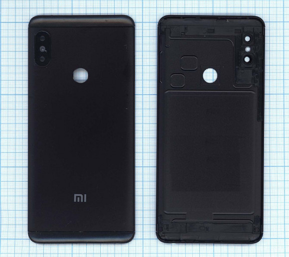 Задняя крышка корпуса для Meizu M5 Note, черная
