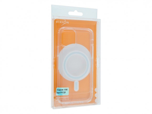 Накладка для Apple iPhone 12, 12 Pro MagSafe, прозрачный (Vixion)