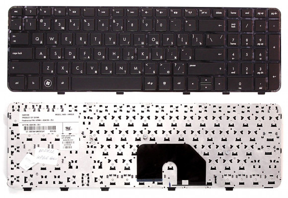 Клавиатура для ноутбука HP Pavilion DV6-6000, черная
