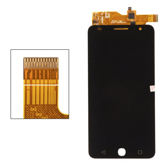 LCD дисплей для Alcatel OT5022D в сборе с тачскрином (черный)