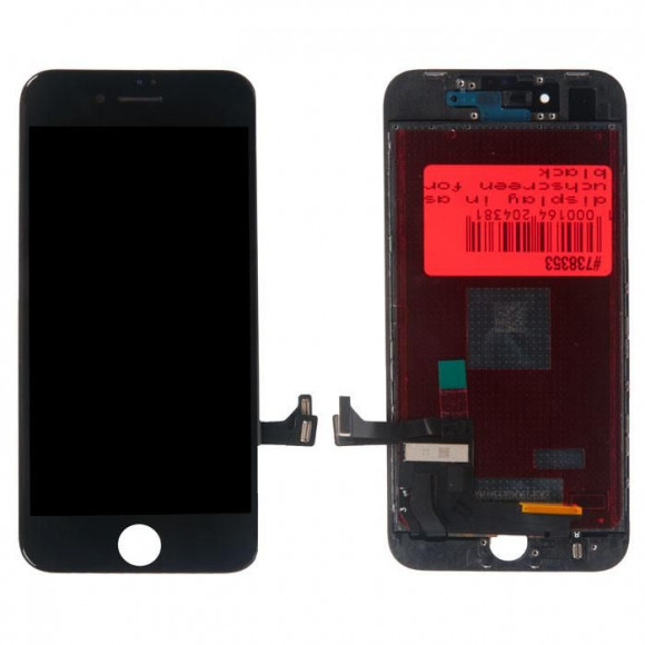 дисплей в сборе с тачскрином ZeepDeep PREMIUM для iPhone 8, SE 2020, черный + прокладка-абсорбер дисплей в сборе с тачскрином ZeepDeep PREMIUM для iPhone 8, SE 2020, черный + прокладка-абсорбер