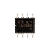 Микросхема OP AMP LM358G SOiC-8 с разбора