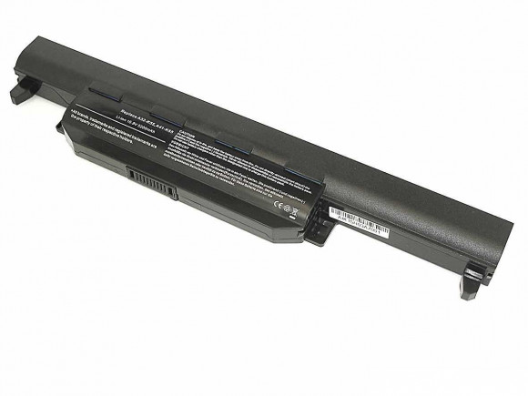 Аккумулятор (батарея) A32-K55, A33-K55 для ноутбука Asus K45, K55, K75, K95, A45, A55, A75, A95, 47Wh, 10.8В, 4700мАч