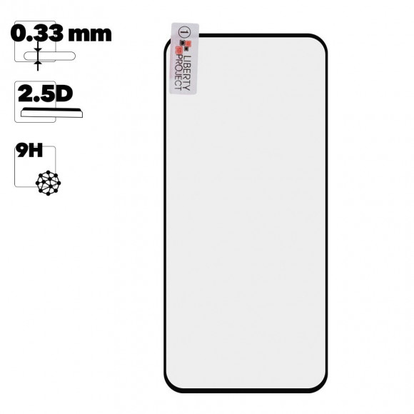 Защитное стекло "LP" для Huawei P40 Pro 3D Full Glue 0.33 мм 9H (ударопрочное)