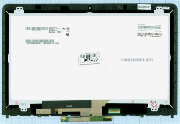 Модуль (матрица + тачскрин) для Lenovo ThinkPad S3 Yoga 14 черный с рамкой