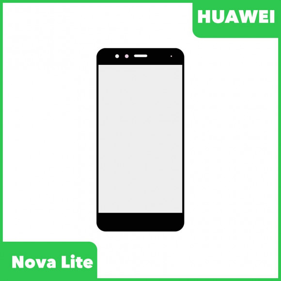 Стекло для переклейки дисплея Huawei Nova Lite (PRA-LX2), черный