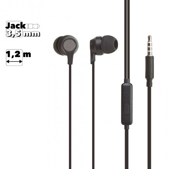 Гарнитура Borofone BM28 Tender Sound Universal Earphones With Mic, черная