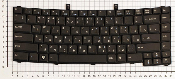 Клавиатура для ноутбука Acer Extensa 4220, 4230, 4420, 4630, 5220, 5620, черная