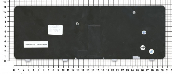 Клавиатура для ноутбука HP 530, черная Клавиатура для ноутбука HP 530, черная