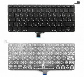 Клавиатура для ноутбука Apple MacBook A1278 черная, большой Enter Клавиатура для ноутбука Apple MacBook A1278 черная, большой Enter