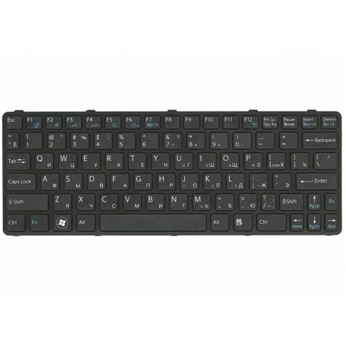 Клавиатура для ноутбука SONY Vaio SVE11 Black РУССКАЯ РАСКЛАДКА