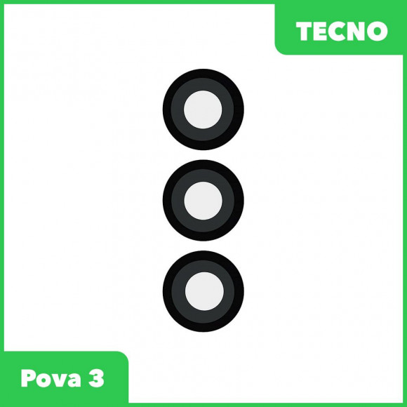 Стекло камеры для Tecno Pova 3