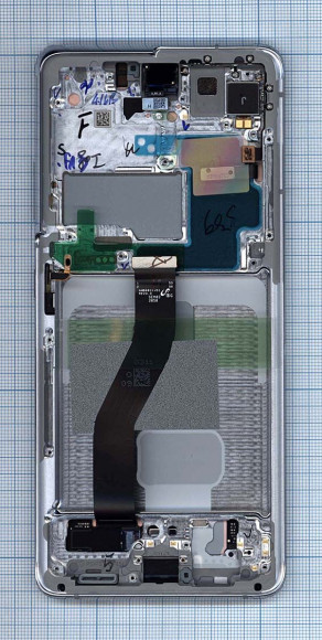 Дисплей для Samsung Galaxy S21 Ultra 5G SM-G998B/DS серебро