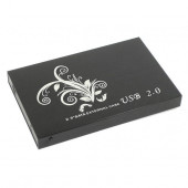 Бокс для жесткого диска 2,5" алюминиевый USB 2.0 DM-2512 черный Бокс для жесткого диска 2,5" алюминиевый USB 2.0 DM-2512 черный