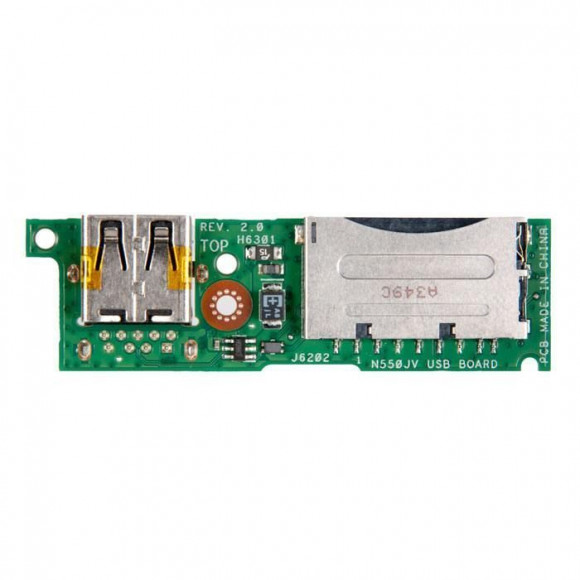Плата портов и картридера для ноутбука Asus N550JV