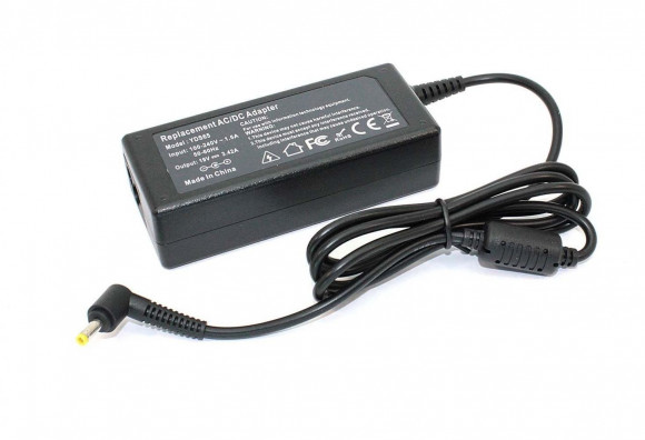 Блок питания (зарядное) для ноутбука Acer 19В, 3.42A, 4.0x1.7мм (OEM)