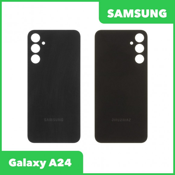 Задняя крышка для Samsung Galaxy A24 SM-A245 (черный)