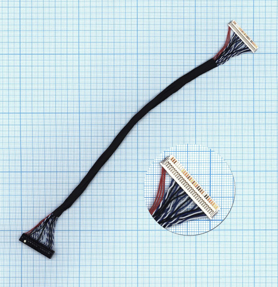 Шлейф L4 для теста матриц 30pin LVDS High Resolution CCFL