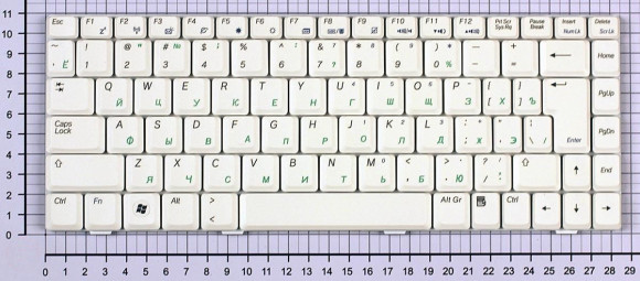 Клавиатура для ноутбука Asus W5, W6, W7 Клавиатура для ноутбука Asus W5, W6, W7