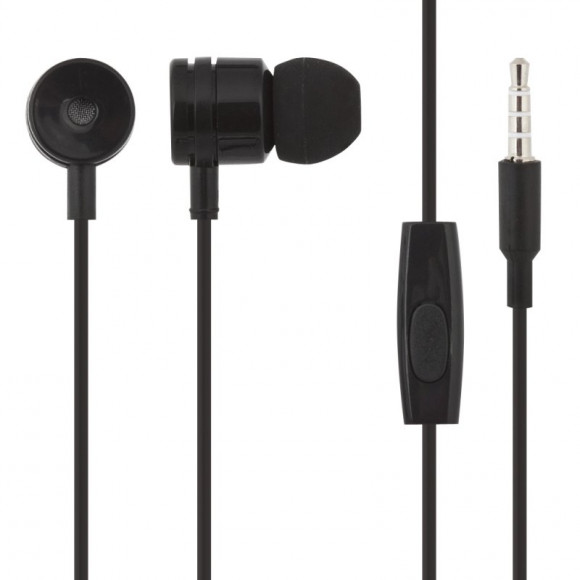 Гарнитура inkax EP-04 Bright вставная, черная