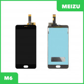 LCD дисплей для Meizu M6 с тачскрином (черный) LCD дисплей для Meizu M6 с тачскрином (черный)