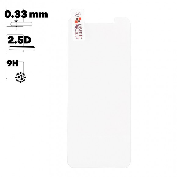 Защитное стекло "LP" для Huawei Mate 20 Pro Tempered Glass 0.33 мм, 2.5D, 9H (ударопрочное)