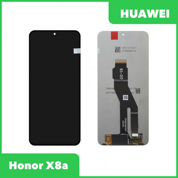 LCD дисплей для Huawei Honor X8a (CTR-LX1) с тачскрином (черный)