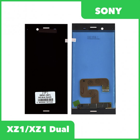 LCD дисплей для Sony G8341, G8342 (XZ1, XZ1 Dual) в сборе с тачскрином (черный) Premium Quality