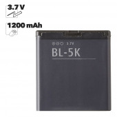 Аккумулятор (батарея) BL-5K для телефона Nokia N85, 1200мАч (Китай)