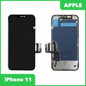 LCD дисплей для Apple iPhone 11 с тачскрином, черный (оригинал) LCD дисплей для Apple iPhone 11 с тачскрином, черный (оригинал)