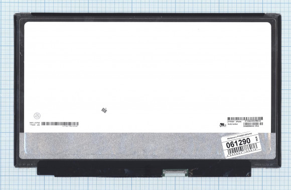 Матрица (экран) для ноутбука LP133QD1(SP)(A4), 13.3", 3200x1800, 40 pin, LED, Slim, глянцевая