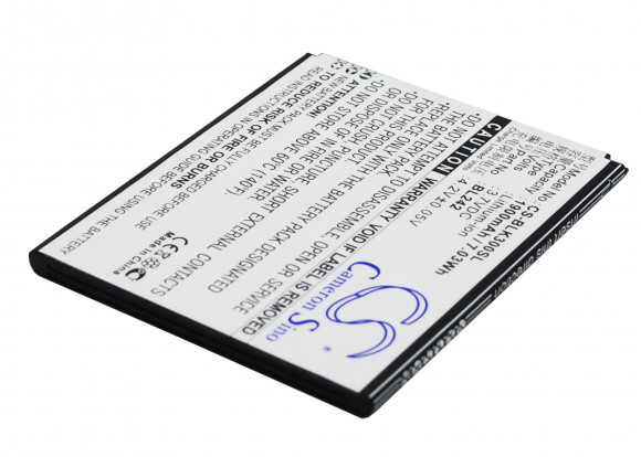 Аккумулятор (батарея) CS-BLK300SL, BL242 для телефона Lenovo A6010 Lenovo K3, 3.7В, 1900мАч, 7.03Wh Аккумулятор (батарея) CS-BLK300SL, BL242 для телефона Lenovo A6010 Lenovo K3, 3.7В, 1900мАч, 7.03Wh