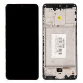 Дисплей в сборе с тачскрином и передней панелью (модуль) для Samsung Galaxy A31 SM-A315F OLED, черный