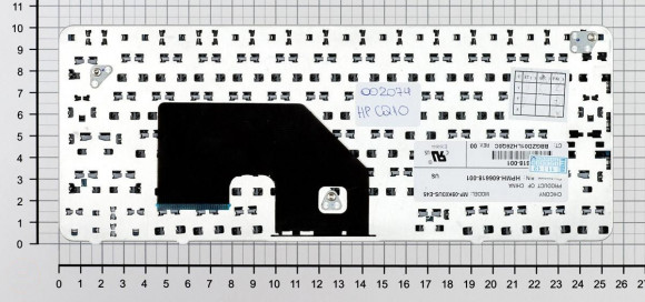Клавиатура для ноутбука HP Compaq Mini CQ10, 110-3000, 110-3100, черная