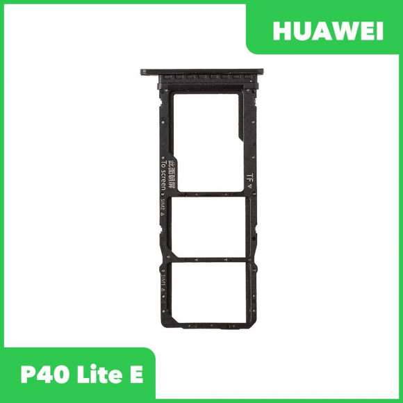 Держатель SIM для Huawei P40 Lite E (ART-L29) Черный