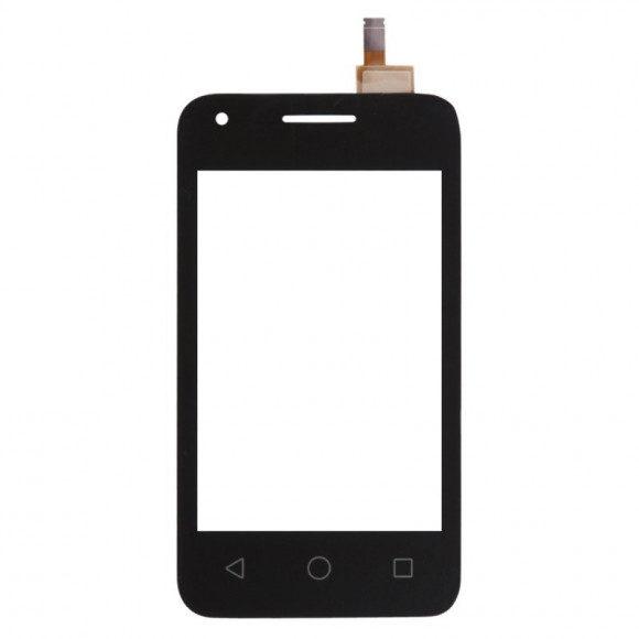 Сенсорное стекло (тачскрин) для Alcatel Pixi 3(3.5) 4009D, черный