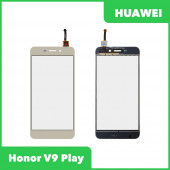 Сенсорное стекло (тачскрин) для Huawei Honor V9 Play (DIG-L21HN), золотой