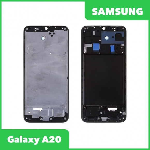 Рамка дисплея для Samsung Galaxy A205F (A20) (черный)