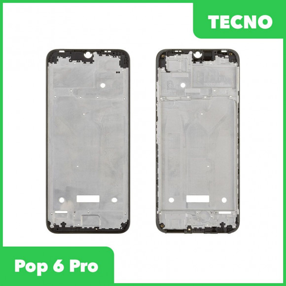 Рамка дисплея для Tecno Pop 6 Pro (BE8) (черный)