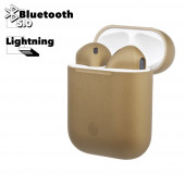 TWS Bluetooth гарнитура Hoco ES28 Original Series Apple Wireless Bluetooth Headset TWS, золотая TWS Bluetooth гарнитура Hoco ES28 Original Series Apple Wireless Bluetooth Headset TWS, золотая
