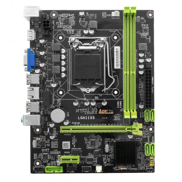 Материнская плата Azerty MB-H61-B, LGA1155