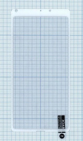 Защитное стекло "Полное покрытие" для Xiaomi Mi Mix 2S белое