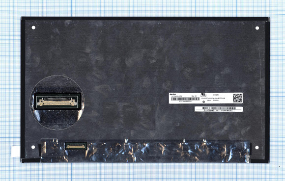 Матрица N133HCE-G52 rev. C1, 13.3", 1920x1080 (Full HD), 30 eDp, светодиодная (LED), UltraSlim, матовая, без креплений