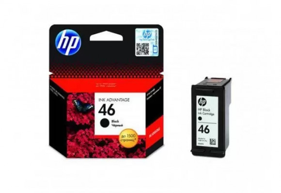 Картридж HP DJ 2020, 2520 №46 (O) CZ637AE, BK