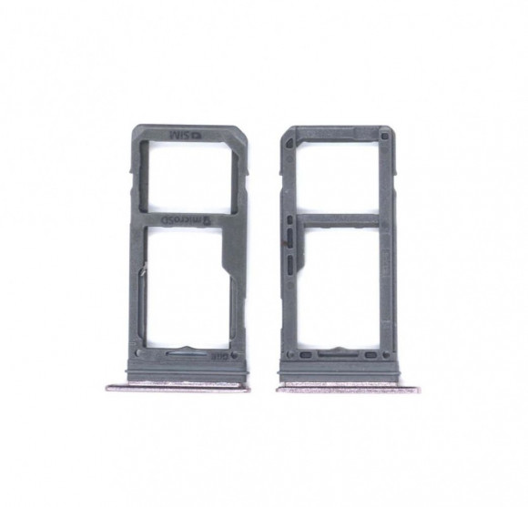 Держатель (лоток) SIM-карты для Samsung Galaxy S8 (G950F), S8 Plus (G955F), розовый