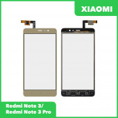 Сенсорное стекло (тачскрин) для Xiaomi Redmi Note 3, Redmi Note 3 Pro (148 мм), золотой