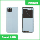 Задняя крышка для Infinix Smart 6 HD (X6512) (голубой) Задняя крышка для Infinix Smart 6 HD (X6512) (голубой)