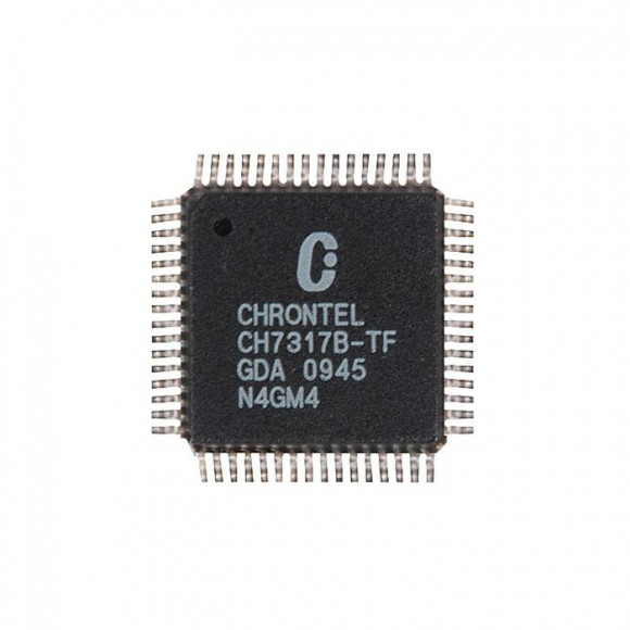 Микросхема CH7317B-TF, CH7317B QFP-64 с разбора