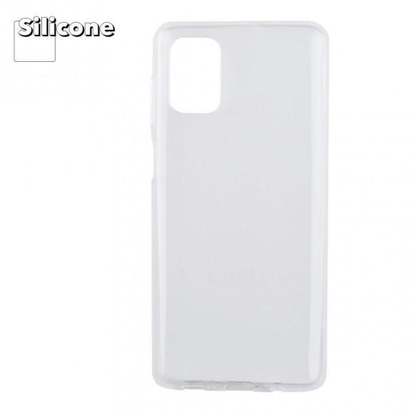 Силиконовый чехол "LP" для Samsung Galaxy M51 (M515F) TPU, прозрачный (коробка)